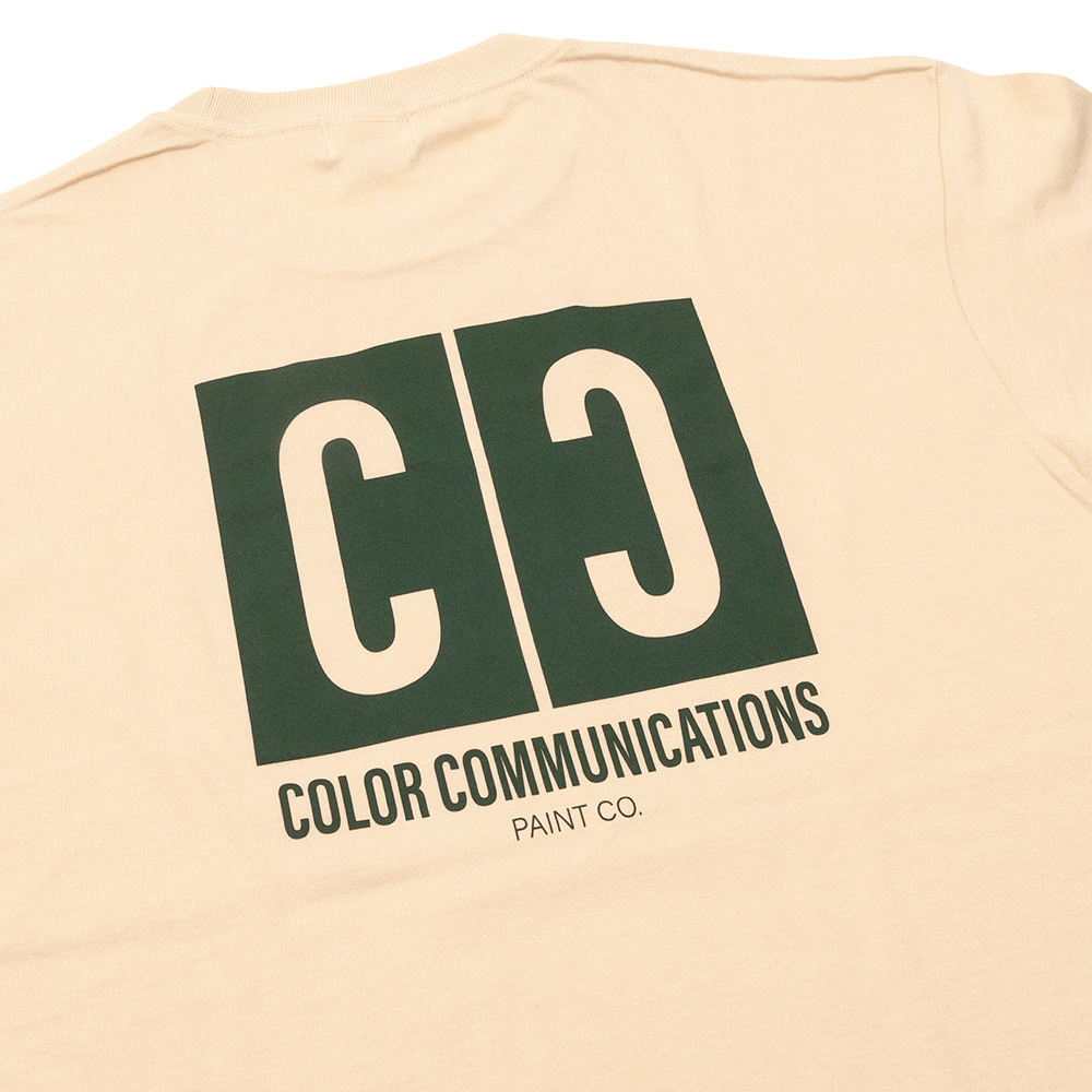 COLOR COMMUNICATIONS CC PAINT CO. TEE NATURAL