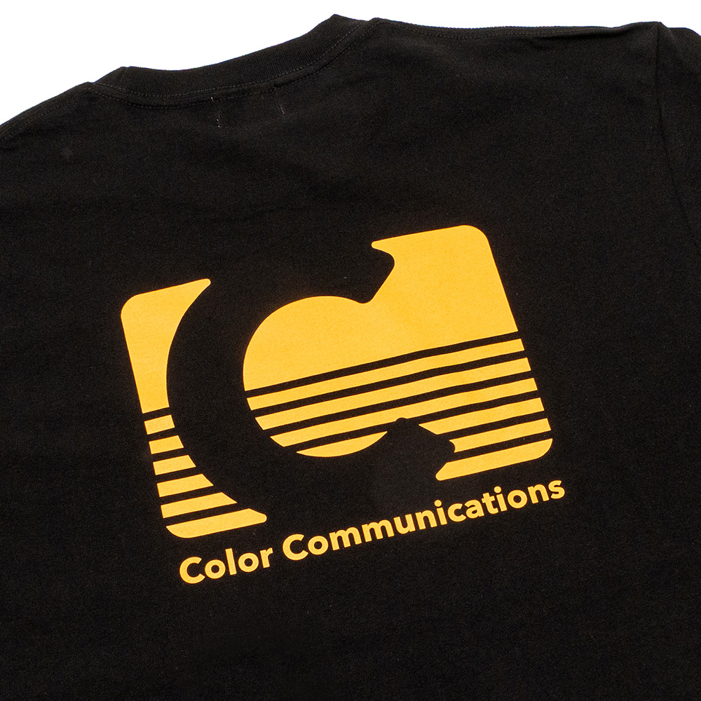COLOR COMMUNICATIONS CODAK TEE BLACK