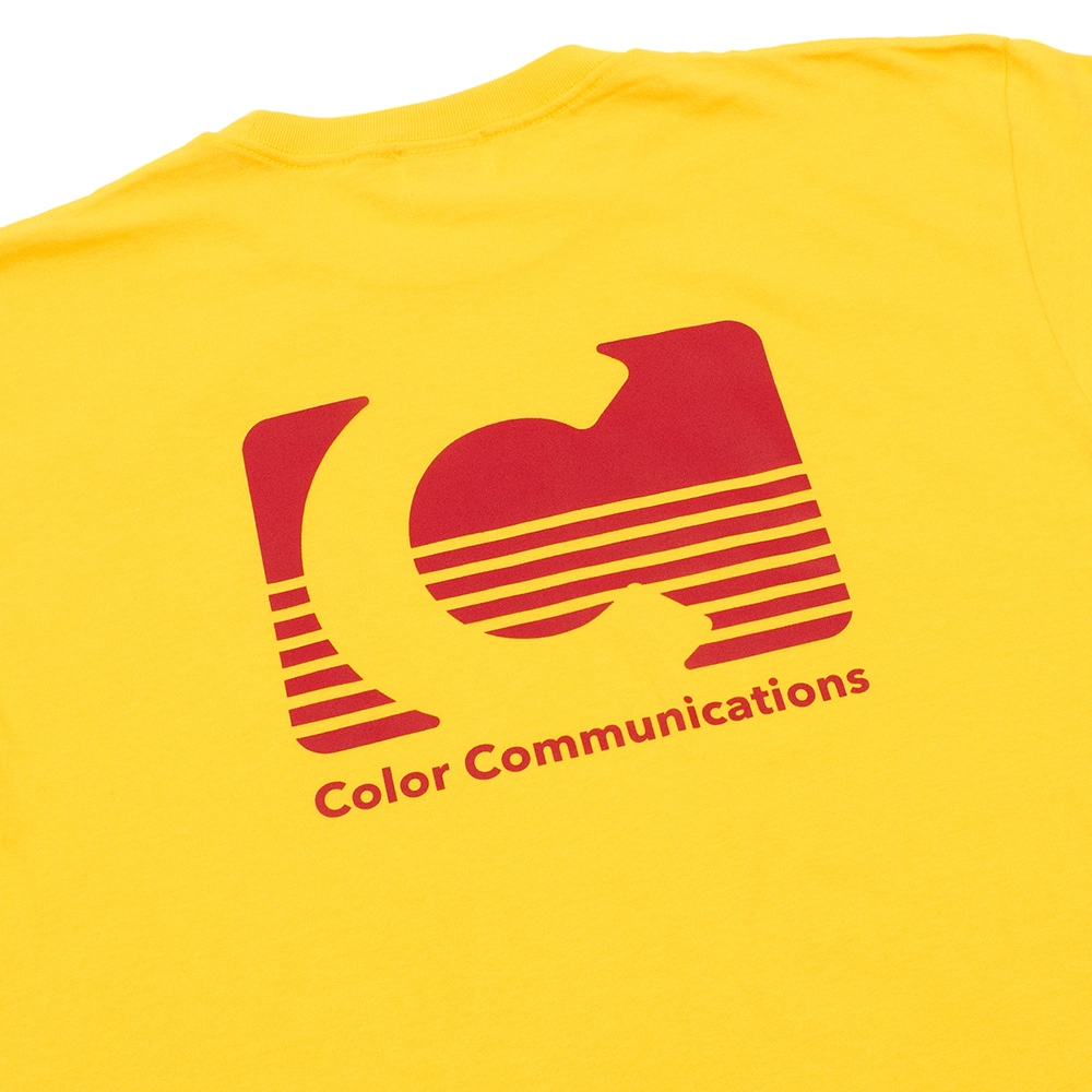 COLOR COMMUNICATIONS CODAK TEE YELLOW
