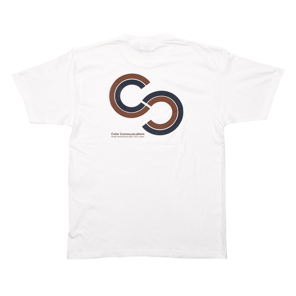 COLOR COMMUNICATIONS CC STRIPE TEE WHITE