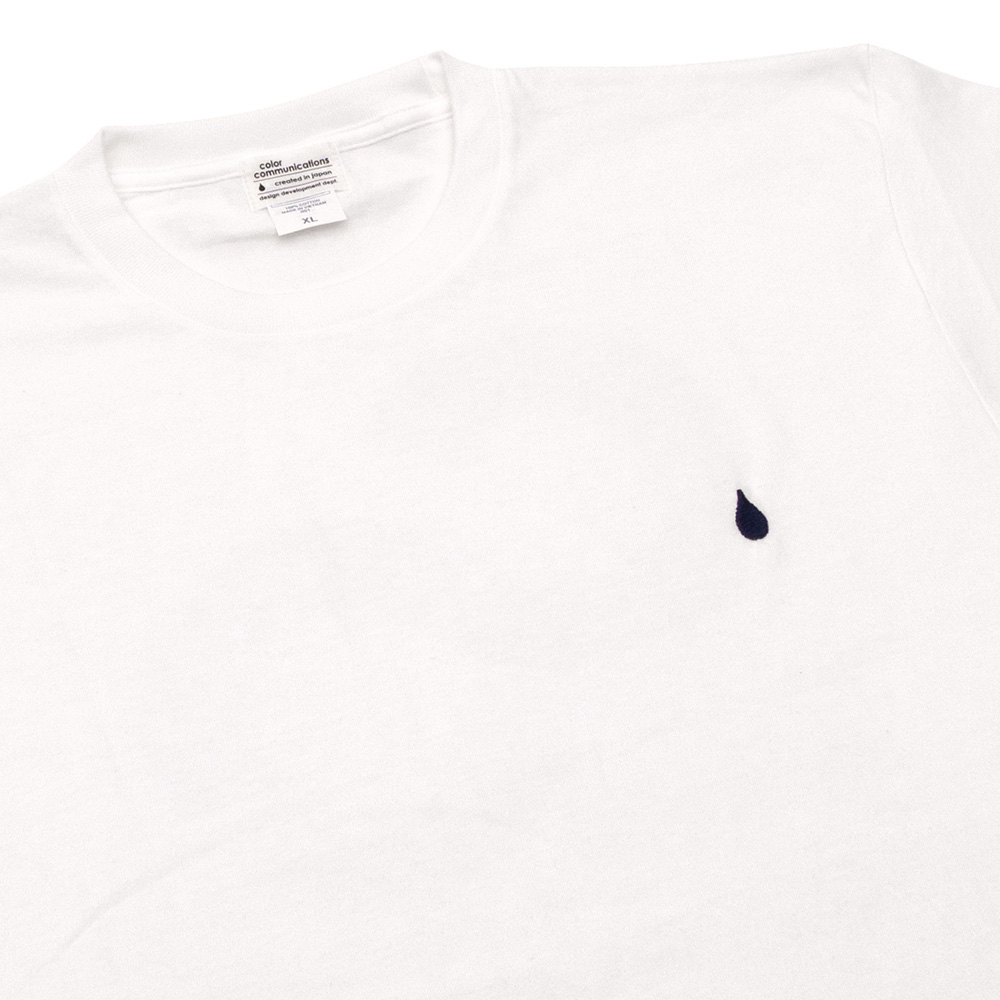 COLOR COMMUNICATIONS CC STRIPE TEE WHITE