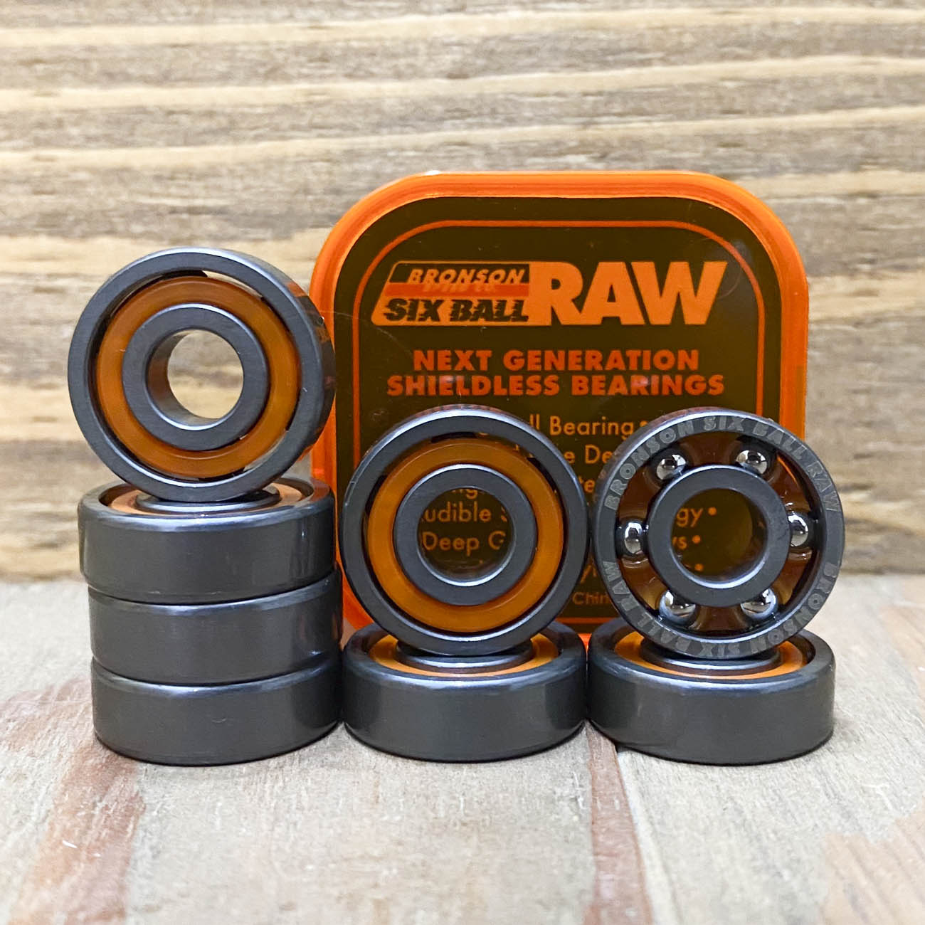 【中国製】BRONSON BEARINGS RAW 6-BALL