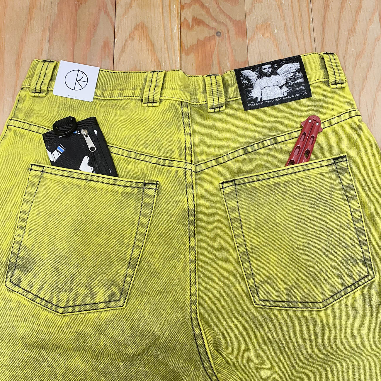 POLAR BIG BOY SHORTS ANGEL CHILD | 東京のスケートボードショップ