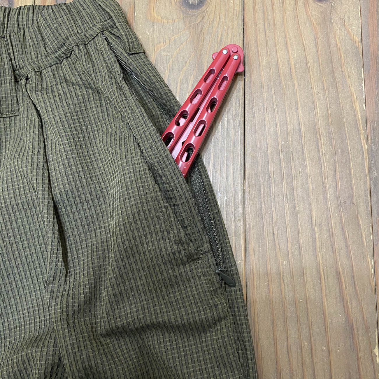 TIGHTBOOTH SEERSUCKER BIG SHORTS
