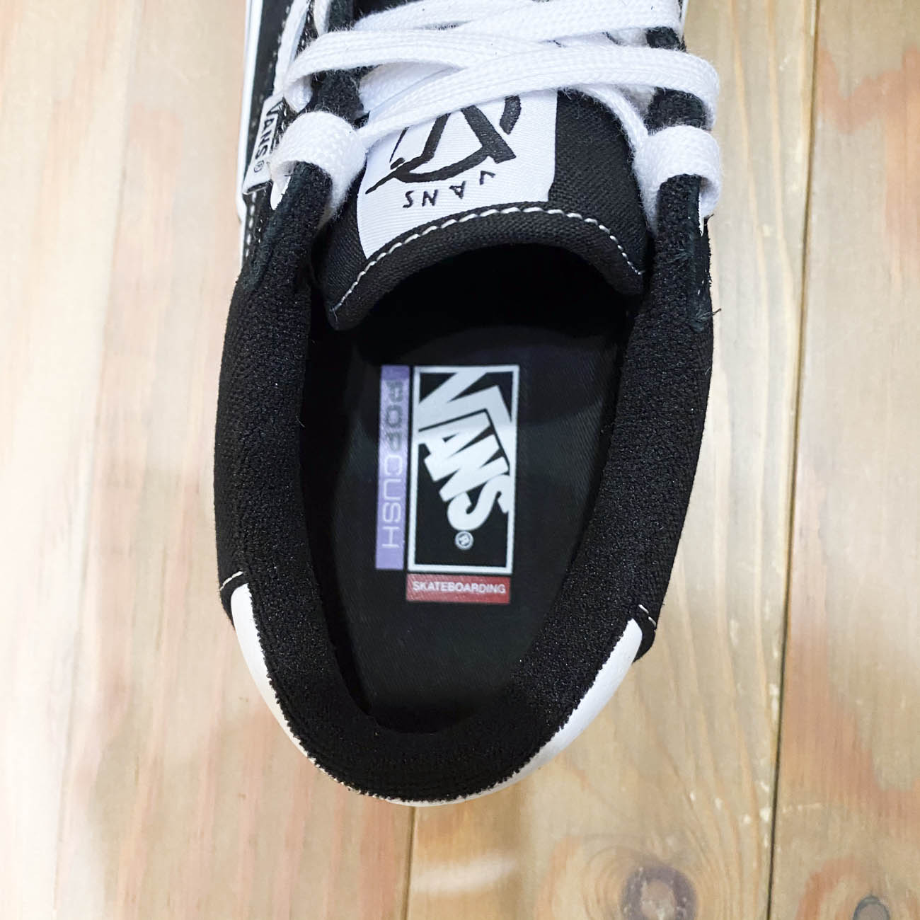 VANS ROWAN BLACK/WHITE