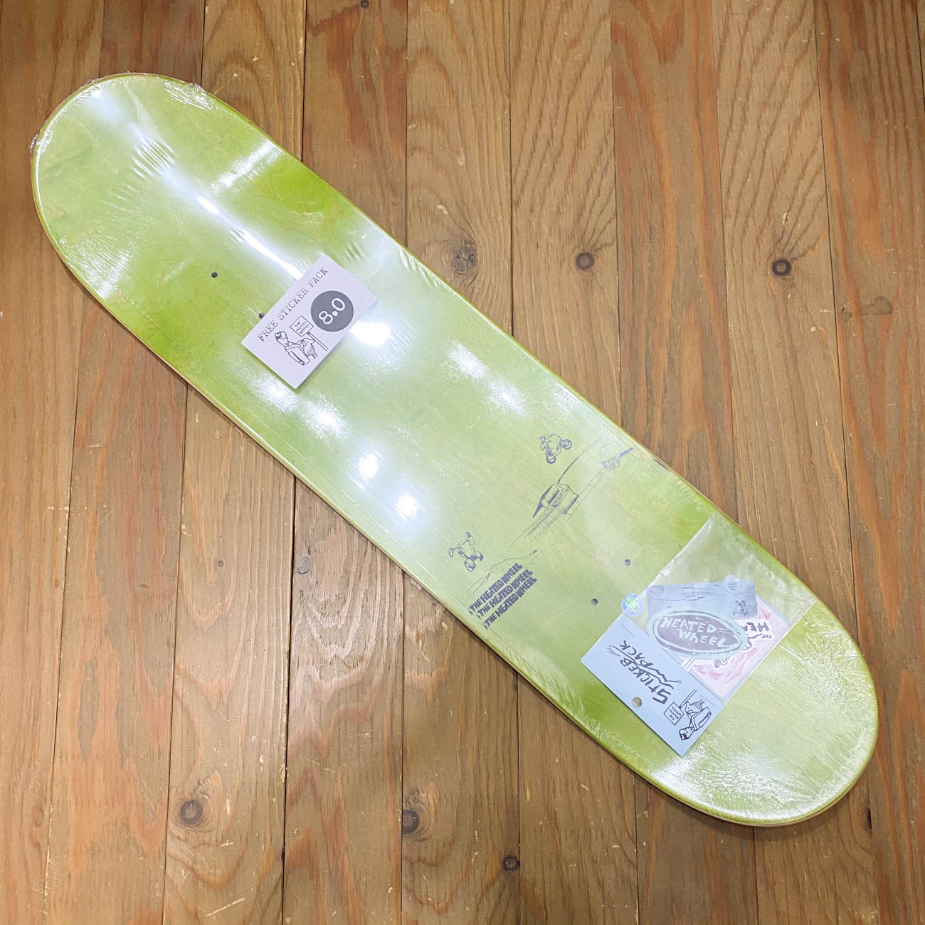 THE HEATED WHEEL JACKLYN DECK 8.0inch