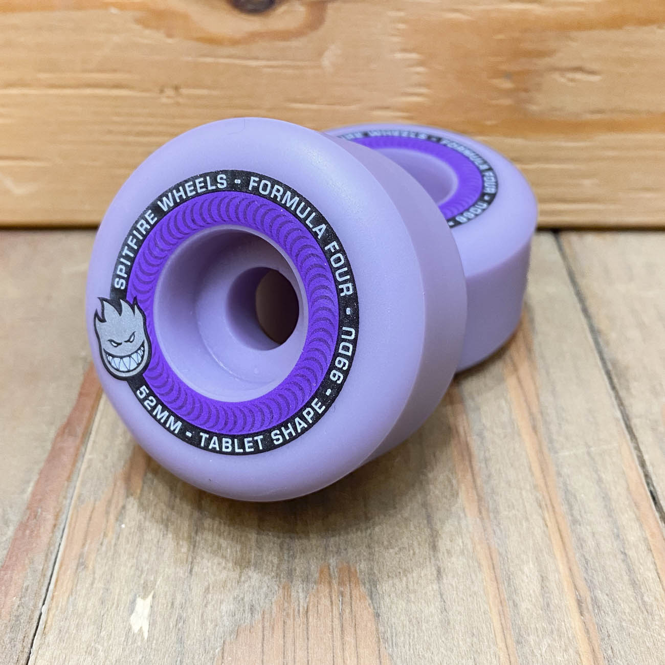 【スクエア】 SPITFIRE F4 TABLET 99A 52mm PURPLE
