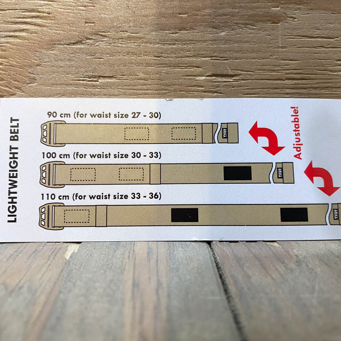 VAGA LIGHTWEIGHT BELT (2G)