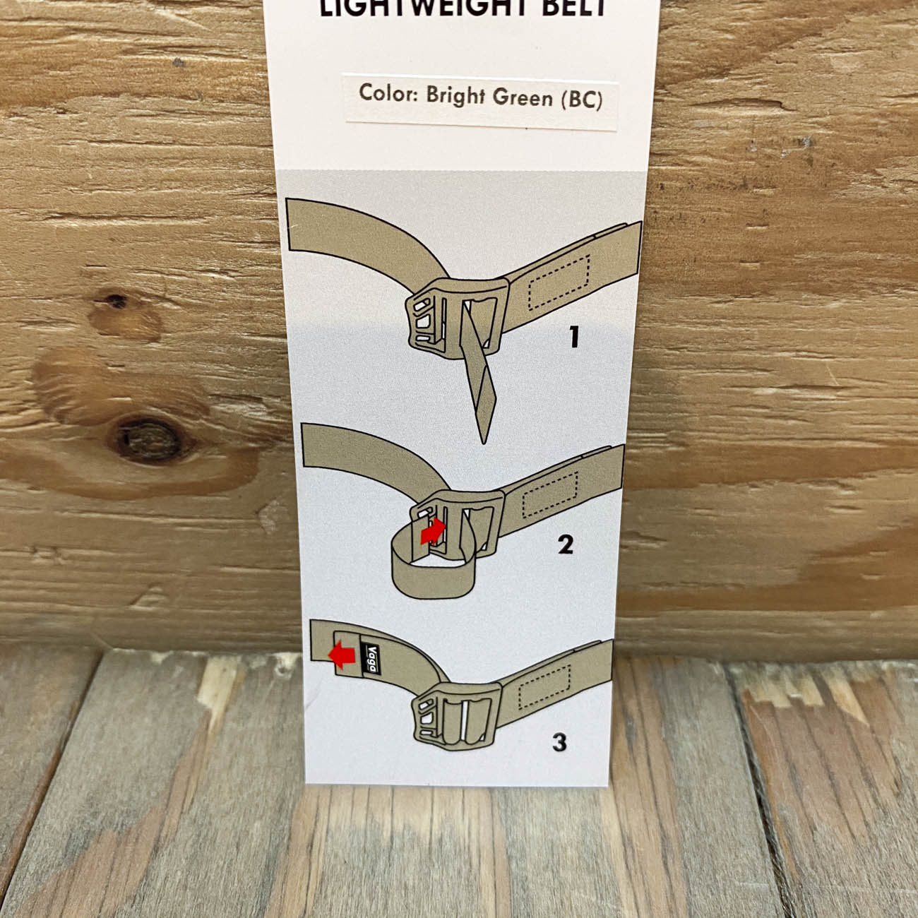 VAGA LIGHTWEIGHT BELT (2G)