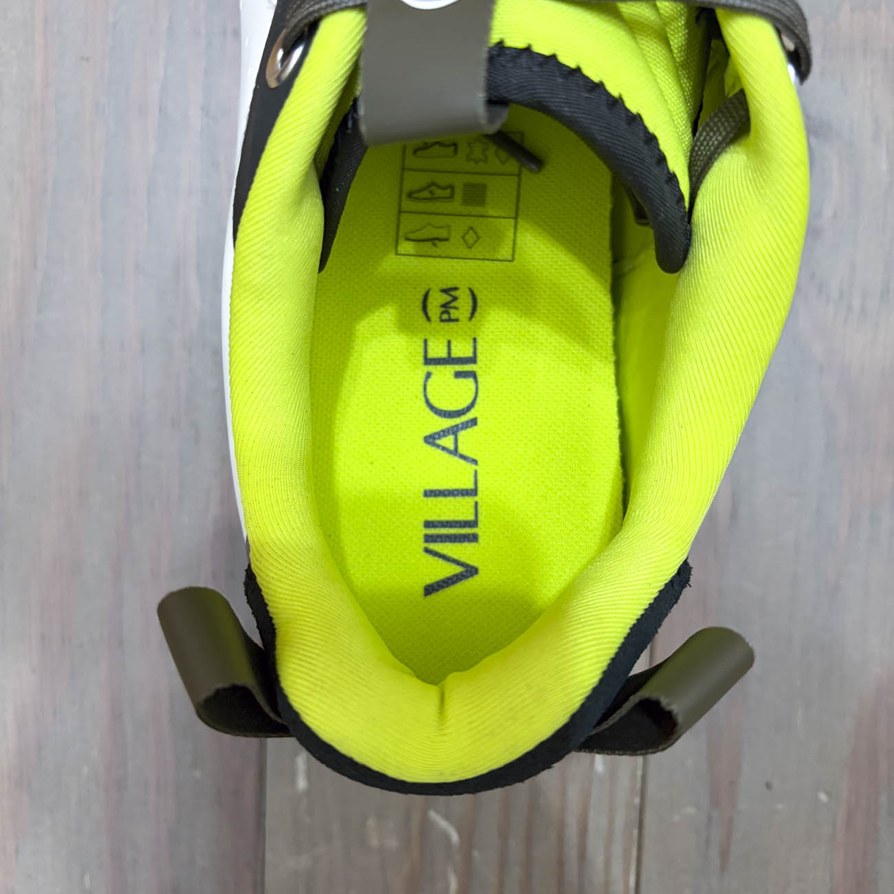 VILLGE PM 2PM WHITE-LIME/NATURAL BLACK