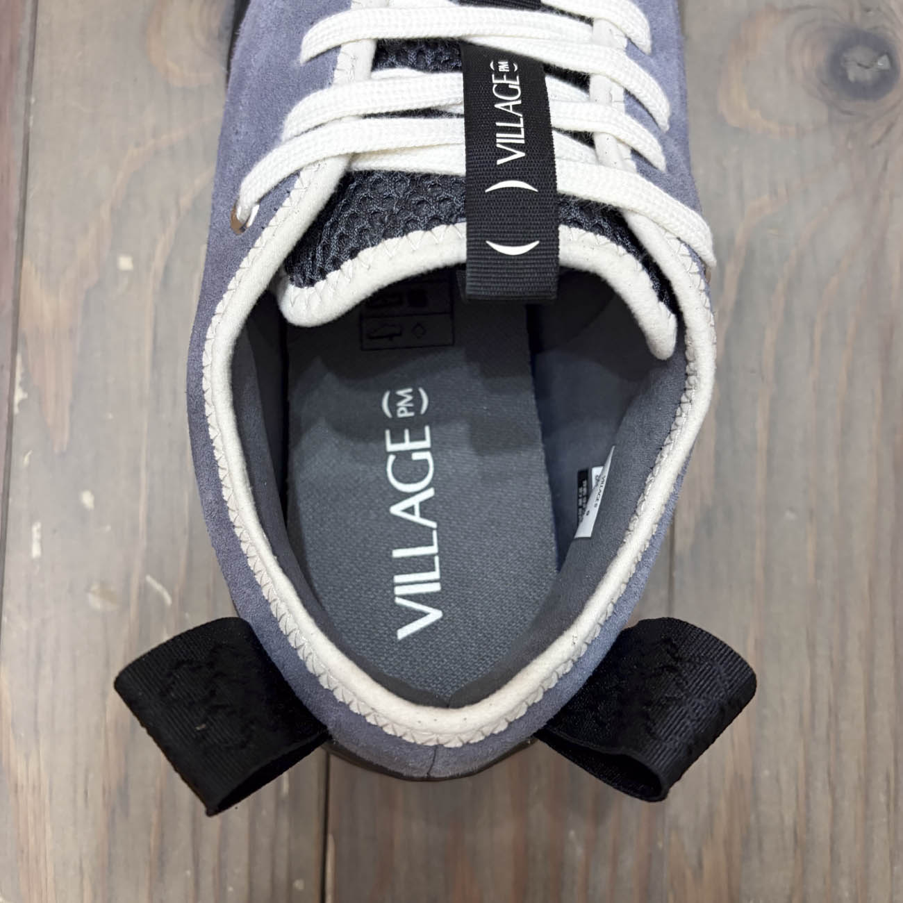 VILLGE PM 1PM GARY/NATURAL BLACK
