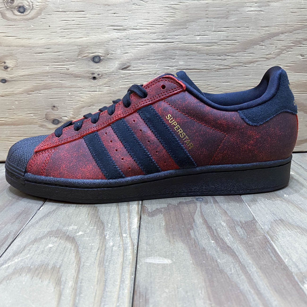 ADIDAS SUPERSTAR ADV BETTER SCARLET/BLACK