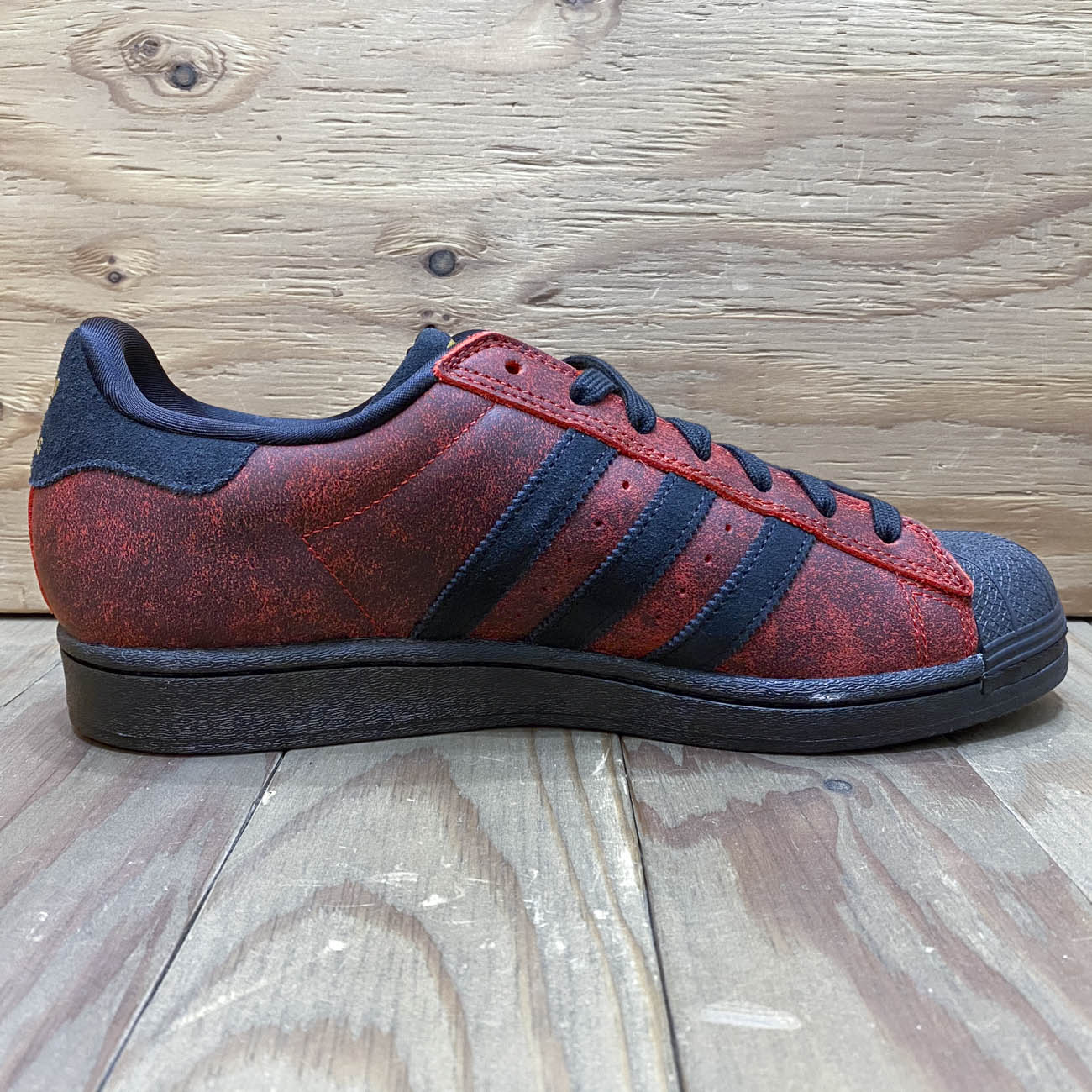 ADIDAS SUPERSTAR ADV BETTER SCARLET/BLACK