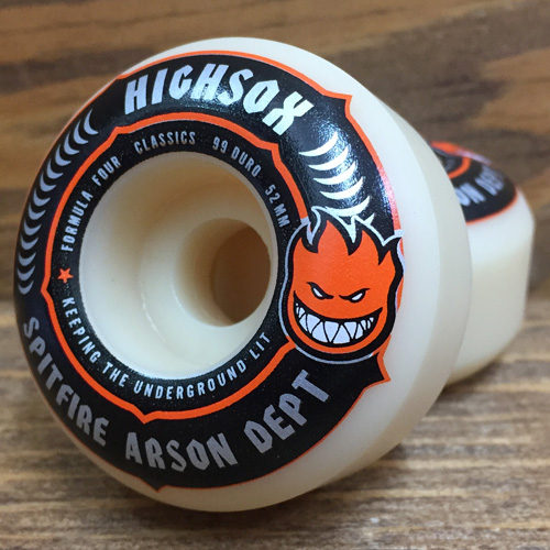 SPITFIRE x HIGHSOX F4 CLASSIC 99DU 52mm