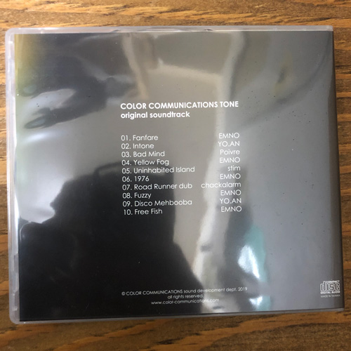COLOR COMMUNICATIONS TONE ORIGINAL SOUNDTRACK