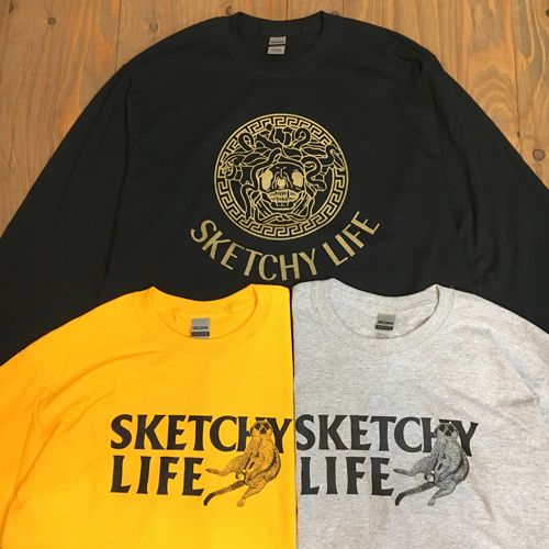 SKETCHY LIFE新作アパレル入荷！
