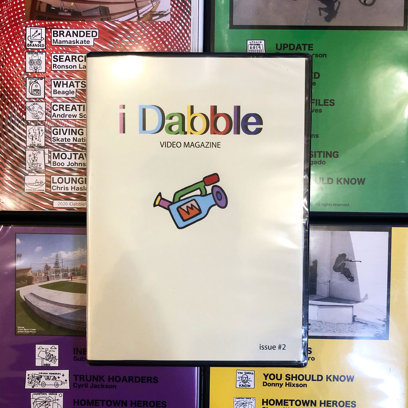 i Dabble Video Magazine #2,3,4,5入荷!!